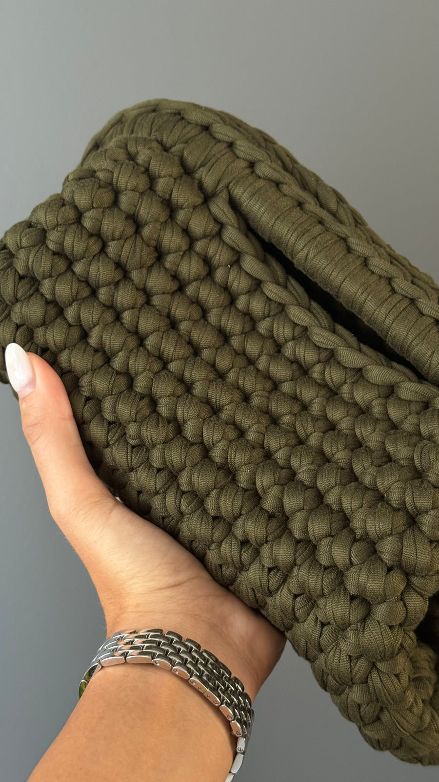 Pasticcino large VERDE MILITARE